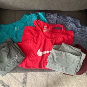 Bundle of L/XL Workout Clothes (Nike, Old Navy)